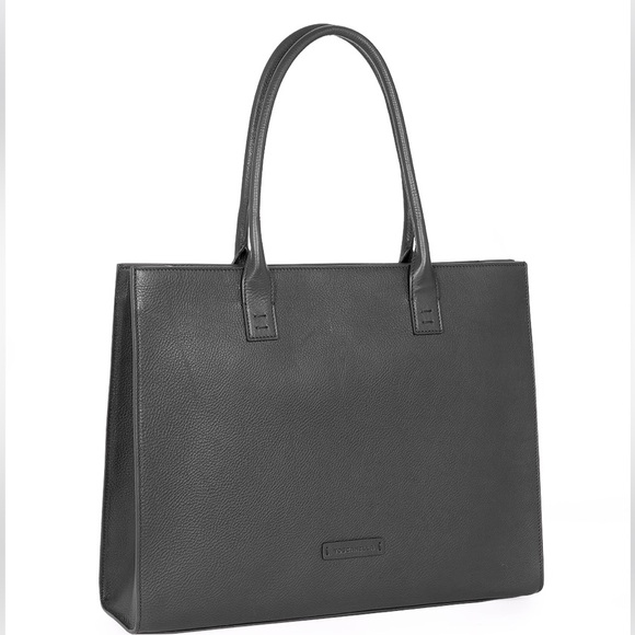 Italian Leather Tote - Picture 4 of 5